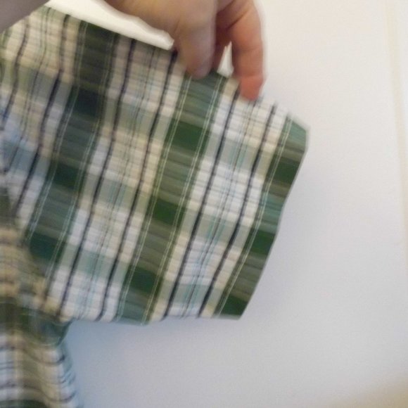 Towncraft Casual Button-Down Top Check Office Travel Men's Size L - Picture 4 of 9